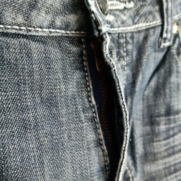 LOIS Womens Distressed Relaxed Blue Jeans Size 10 - Picture 8 of 14